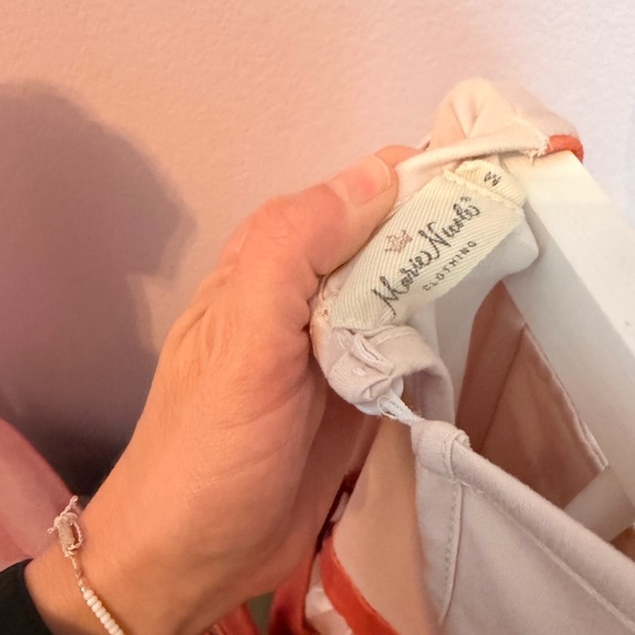 Marie Nicole Light Pink Girls Dress with chickens - Picture 4 of 5